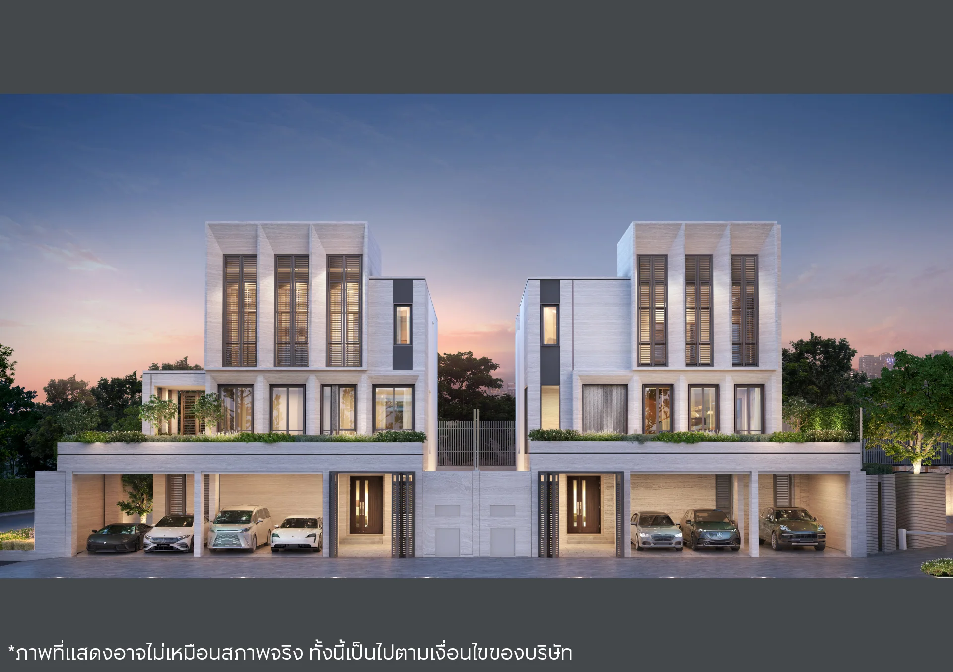 บ้านจันทน์ ถนนจันทน์: ภาพจำลองจากผู้พัฒนา ไม่ใช่ภาพถ่ายสภาพปัจจุบัน