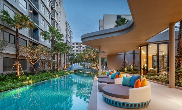 dcondo Reef: สระว่ายน้ำและพื้นที่โดยรอบ