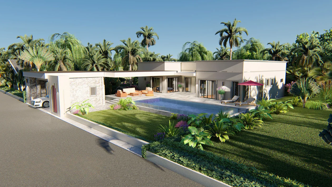 Plantation Estates: Building exterior