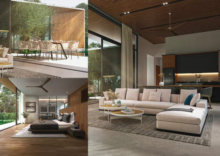 Botanica Wisdom: Interior design overview
