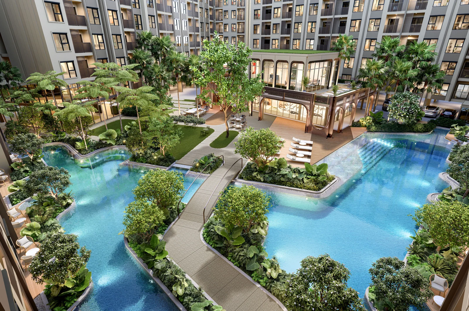 Origin Kathu: Swimming pool and surrounding deck