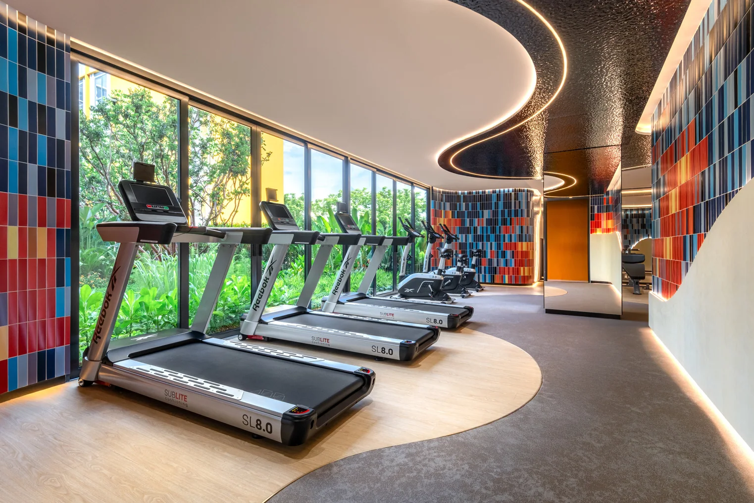 THE BASE Rise: Fitness room