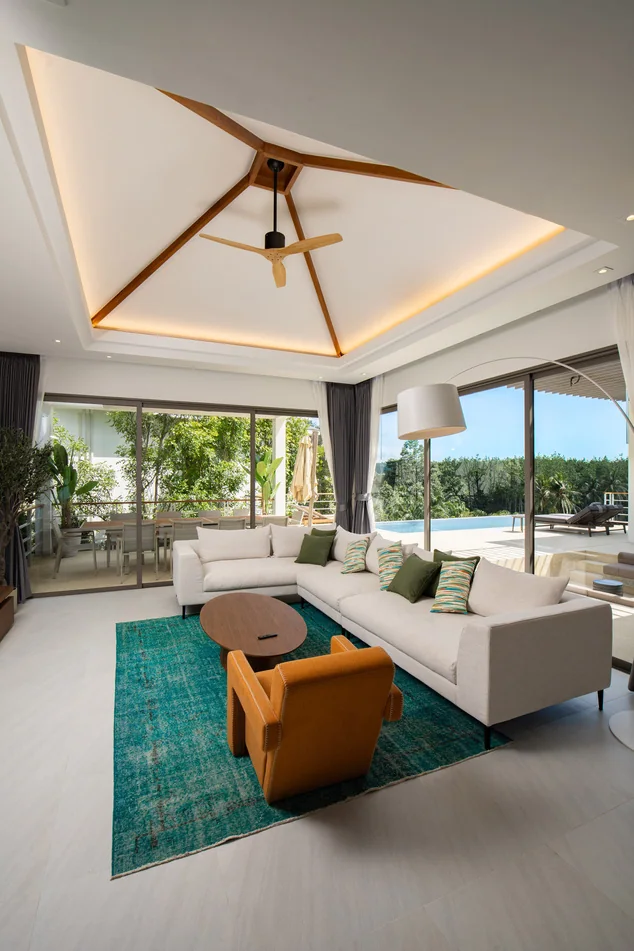 KA Villa: Living area