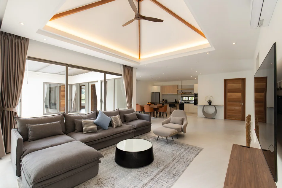 KA Villa: Living area