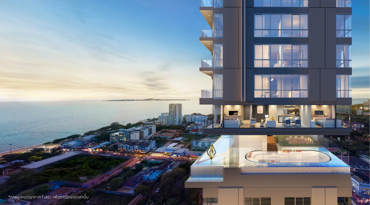 The Panora Pattaya: Swimming pool and surrounding deck