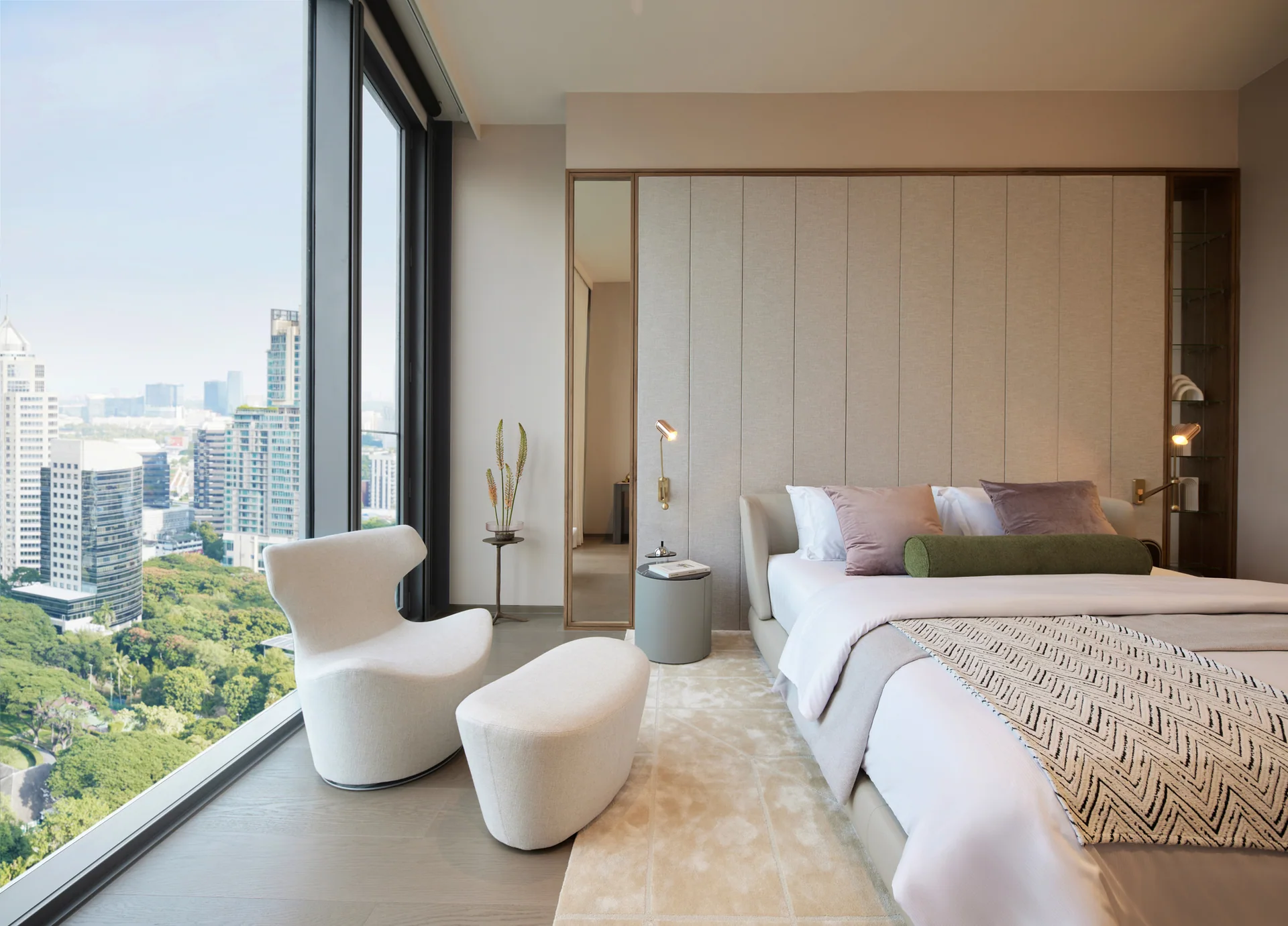 SCOPE Langsuan: การตกแต่งห้องนอน