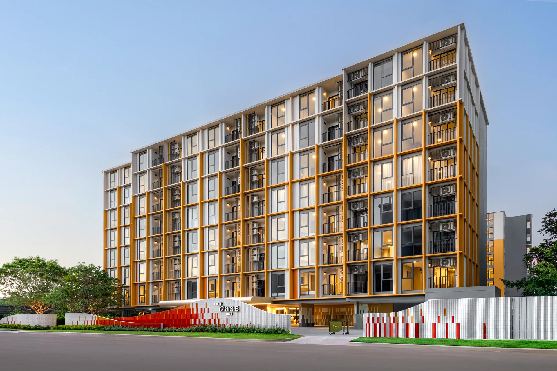 THE BASE Rise: Building exterior