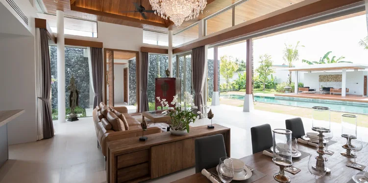 Botanica Four Seasons: Living area