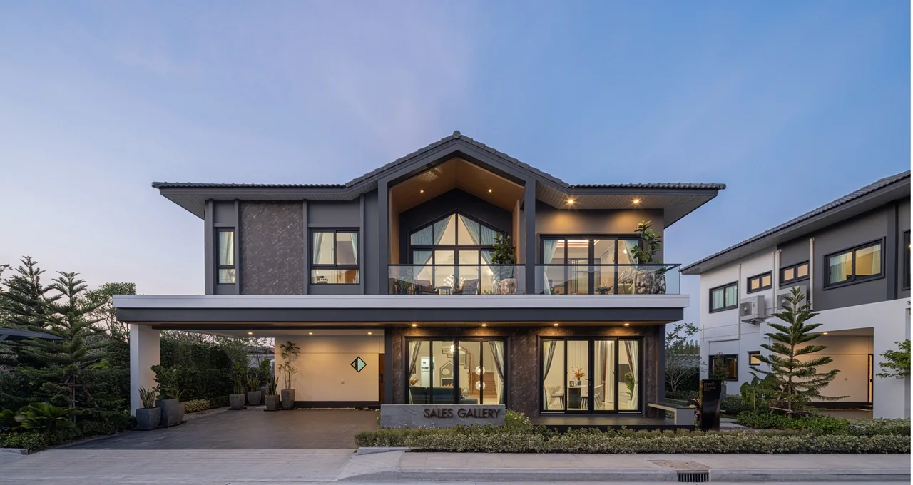 Supalai Prime Villa New Krungthepkreetha-Motorway: Building exterior