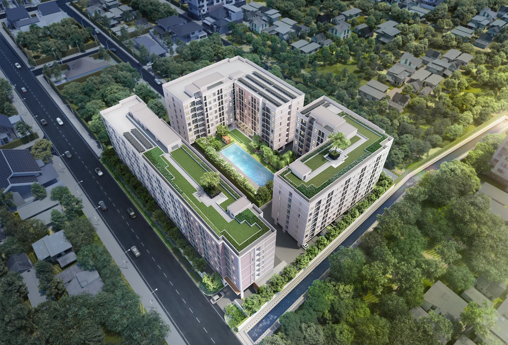 GOOD DAY Sukhumvit 93: developer rendering, not a photograph of current conditions.