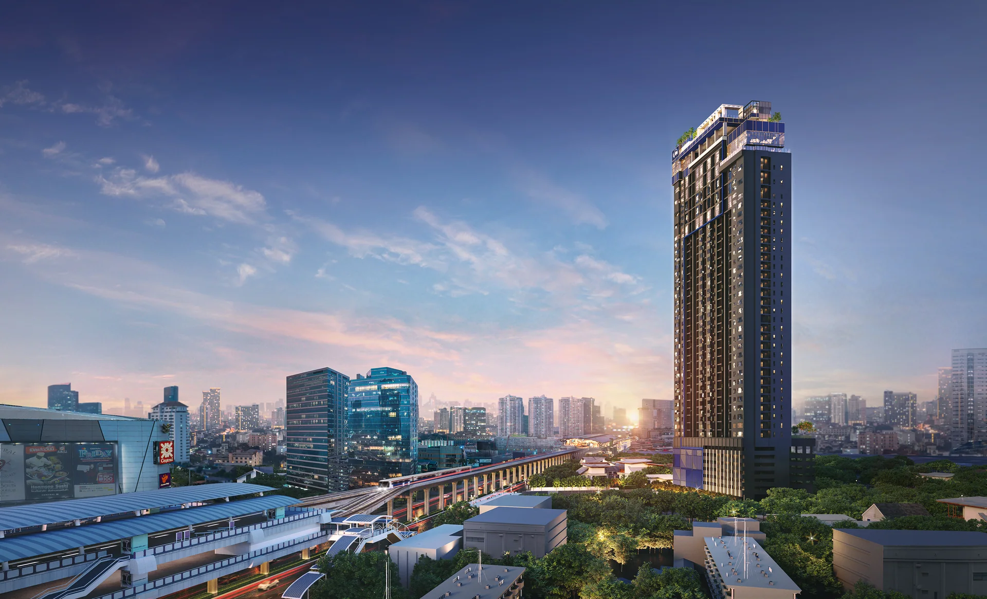 LIFE Phahon-Ladprao: developer rendering, not a photograph of current conditions.